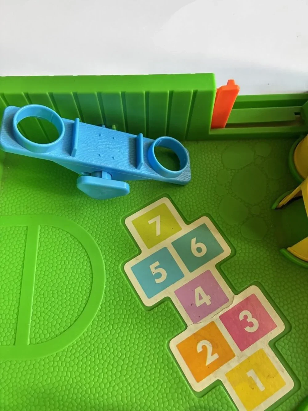 Vintage Fisher-Price 1988 Little People Playground Playset Park Slide Seesaw